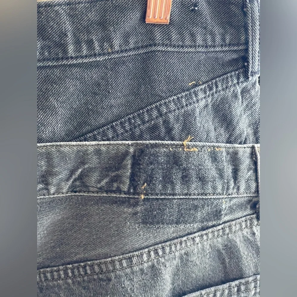 EB Denim rise silhouette